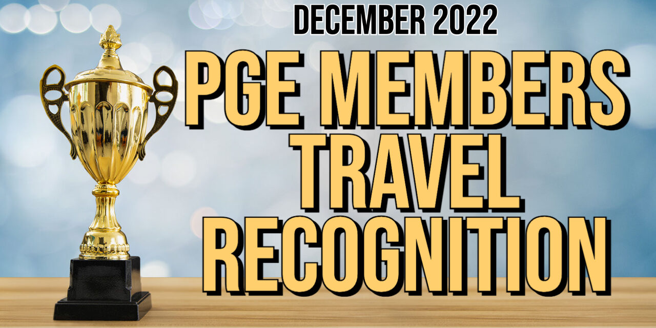 2022 PGE Members Travel Recognition