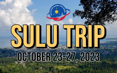 PGE SULU TRIP: OCTOBER 23-27, 2023