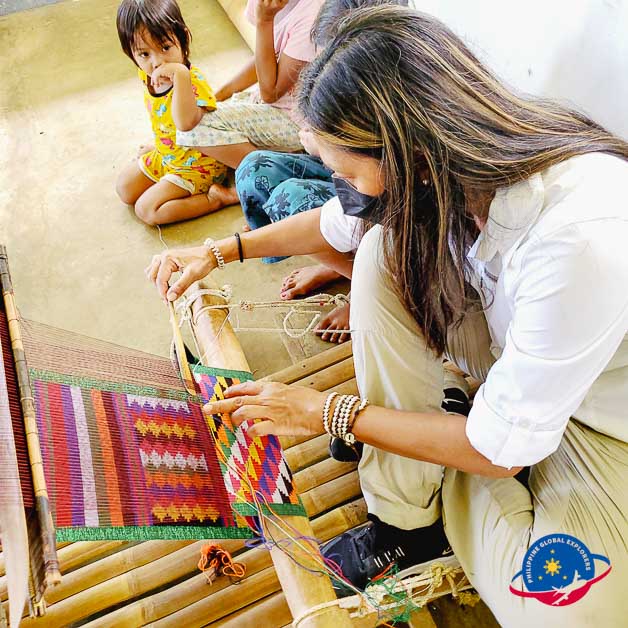 Traditional Fabric Weaving in BARMM region of the Philippines