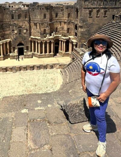 Tita Jazmin Gaite in Teatro Romano Syria