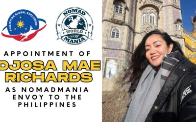 PGE Official Member: Appointment of Djosa Mae Richards as NomadMania Envoy to the Philippines