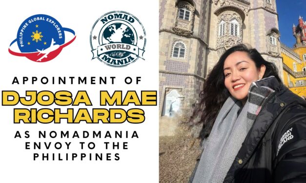 PGE Official Member: Appointment of Djosa Mae Richards as NomadMania Envoy to the Philippines