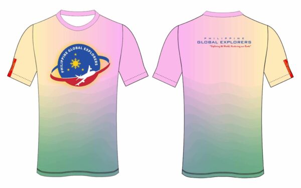 2025 Foundation Day Tshirt Gradient Pink