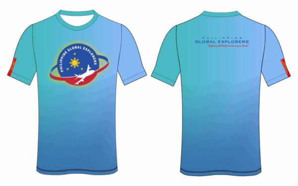 2025 Foundation Day Tshirt Gradient blue