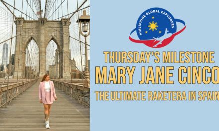 Thursday’s Milestones: Mary Jane Cinco – The Ultimate Raketera in Spain